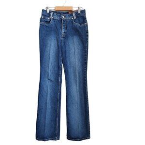 Vintage Lawman Western Jeans Women’s Superior Slim Fit Size Small Blue (26x32")‎